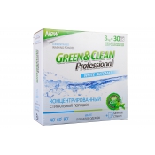 Концентрированный стиральный порошок Green & Clean Professionalдля белого (30 стирок) к/у