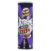 Чипсы Xtrem Smokin`Ribs Pringles, 150г