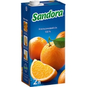 Нектар Sandora Апельсин, 2л