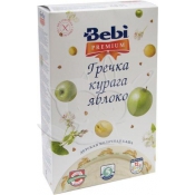 Каша Kolinska Premium молочная Гречка-курага-яблоко с 5 месяцев, 250г