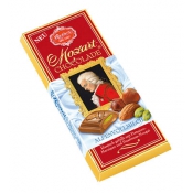 Молочный шоколад Reber Mozart с марципановой начинкой, 100г