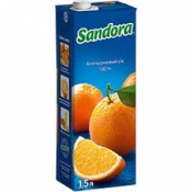 Сок Sandora Апельсиновый, 1.5л