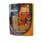 Набор Gillette Fusion Proglide Станок с 1 картриджем + Гель для бритья увлажняющий 200мл