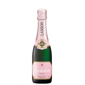 Шампанское Lanson Pink Label розовое брют, 0.375л