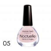 Лак для ногтей №05, NOCTUELLE, фиолетово-белый мерцающий, VS,6мл