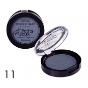 Тени для глаз стойкие №11, PETITS JEUX, темно-серый перламутровый, VS, 3.5 г