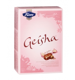 Geisha в молочном шоколаде Fazer, 150г