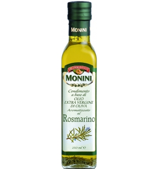 Масло оливковое с розмарином Monini Extra Vergine, 0,25л