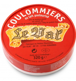 Coulommiers 45% Le Val, 320г