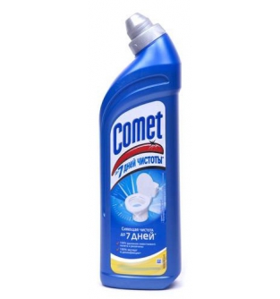 Средство для мытья туалета Comet Весенняя свежесть, 750мл