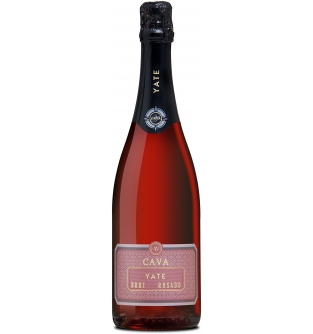 Игристое вино Cava Yate Brut Rose de Vallformosa розовое сухое, 0.75