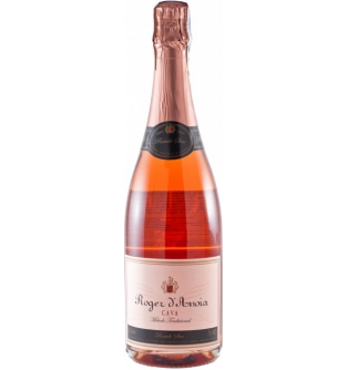 Игристое вино Cava Roger D'Anoia Rosado Seco розовое полусухое, 0.75