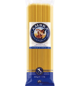 Spaghetti №5 Ambra, 500г