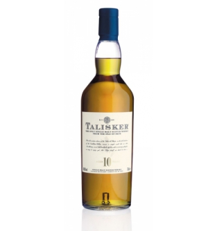 Виски Talisker 10yo (односолодовый виски) в металлической коробке, 0.7л