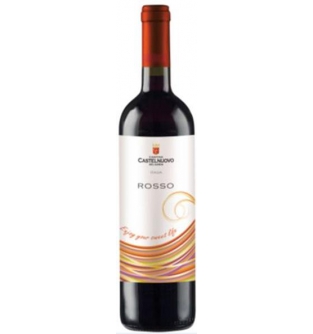 Вино Vino Rosso Castelnuovo красное полусладкое Италия 0.75