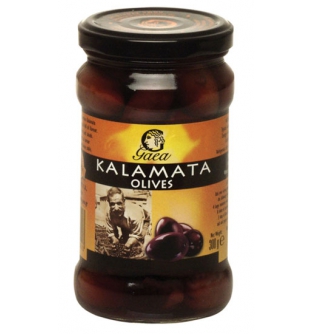 Маслины целые в рассоле KALAMATA Graea Product, 300г