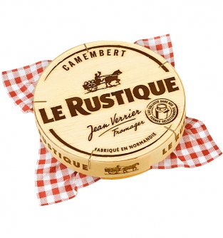 Le Rustique camembert AOC 45%, 250 г
