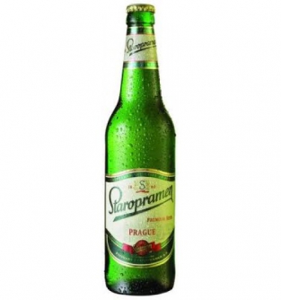 Пиво Staropramen 4.0% алк. светлое, 0.5л