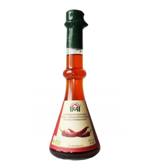 Оливковое масло Extra Virgin с перцем органическое Migliarese, 0.25л