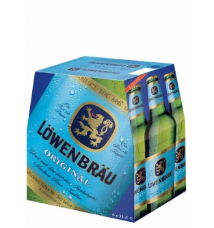 Пиво Lowenbrau Original 5.2% алк. светлое Германия, 0.33л (6шт)
