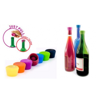 Пробки силиконовые для бутылок вина Pulltex, 2шт