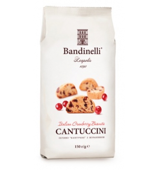 Печенье Cantuccini с клюквой Palazzo Bandinelli, 150г