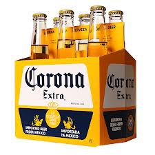 Пиво Corona Extra 4.5% алк. 0.35л (6шт)