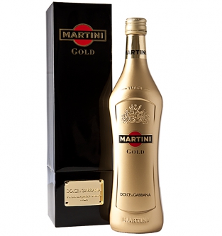 Вермут Martini Gold в коробке Dolce&Gabbana, 0.75л