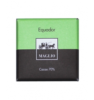 Шоколад черный горький 70% Equador Maglio, 50г