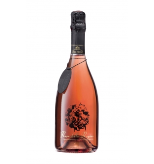 Игристое вино Dal Bello Rose Brut Rosa della Regina розовое сухое, 0.75