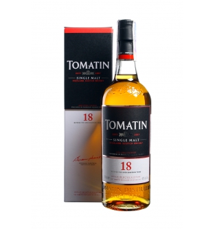 Виски Tomatin 18y.o.(односолодовый виски), 0.7л