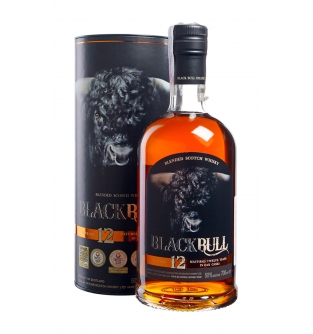 Виски Duncan Taylor Black Bull 12yo (купажированный виски), 0.7л