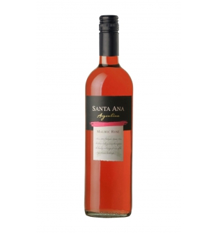 Вино Santa Ana Varietals Range Malbec Rose розовое сухое Аргентина 0.75