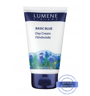 Крем дневной увлажняющий для всех типов кожи, Lumene BASIC BLUE DAY CREAM, 75мл