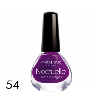 Лак для ногтей №54, NOCTUELLE, фиолетовый с мерцанием, VS, 6мл
