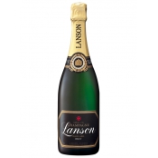Шампанское Lanson Black Label Brut белое брют, 0.75л